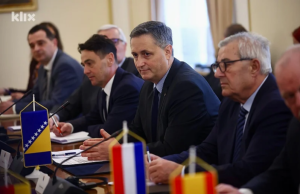 Bećirović poslije sastanka: Međunarodna zajednica neće dozvoliti pokušaje ugrožavanja Dejtonskog sporazuma