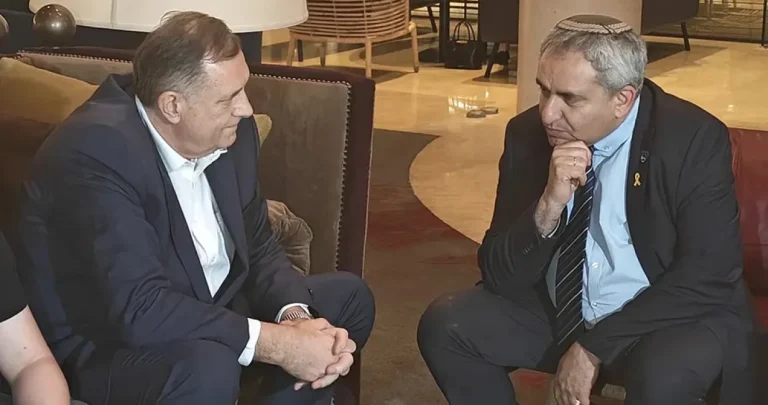 Dodik se sastao sa izraelskim ministrom: Nastavio sa neistinama o antisemitizmu u BiH
