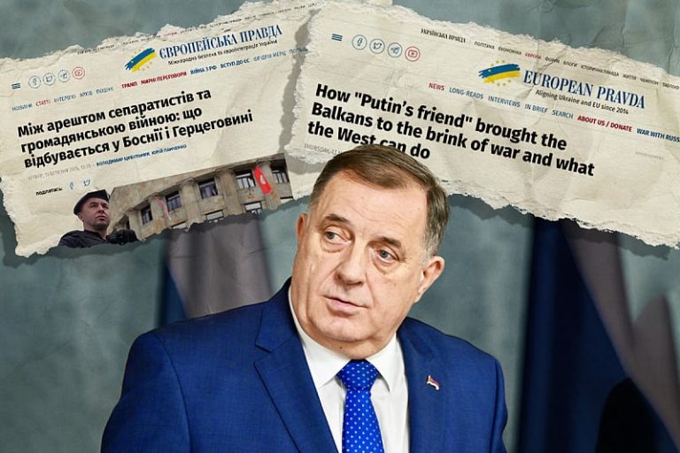 Ukrajinski mediji o Miloradu Dodiku: Na koji način je Putinov saveznik doveo Balkansku regiju do ruba sukoba