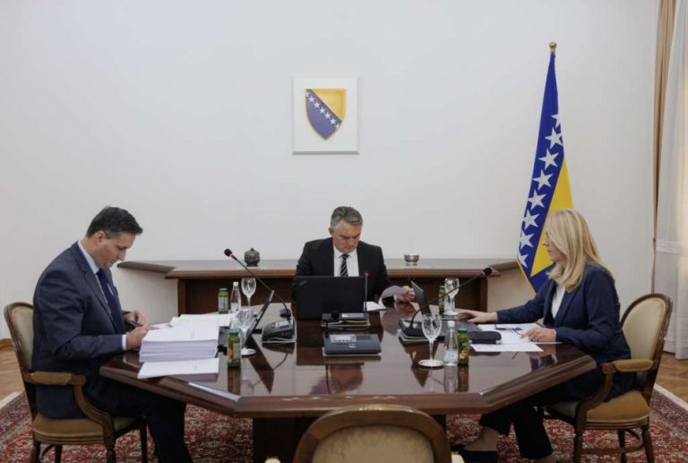 BURA U PREDSJEDNIŠTVU BIH: Cvjanović preglasana, odluka donesena