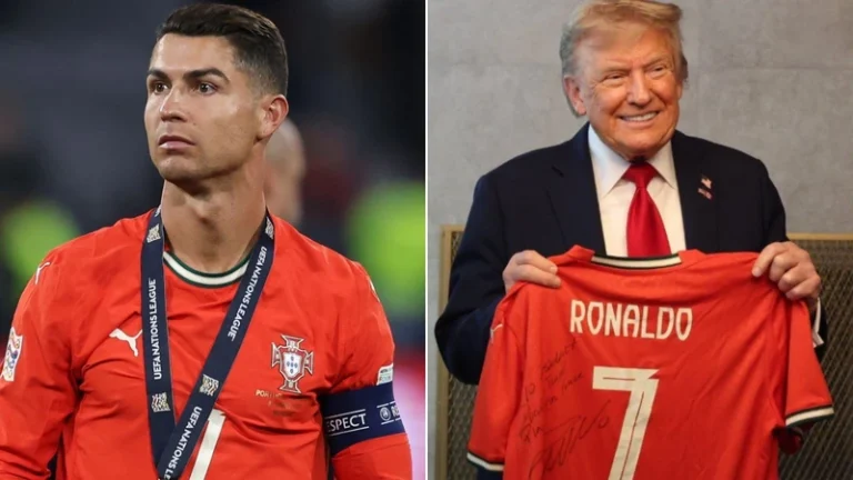 RONALDO POSLAO DRES TRUMPU: Evo šta mu je poručio dok je u toku rat Irana i Izraela