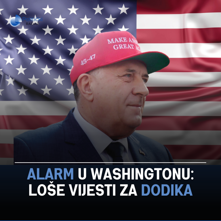 ALARM U WASHINGTONU: Loše vijesti za Dodika