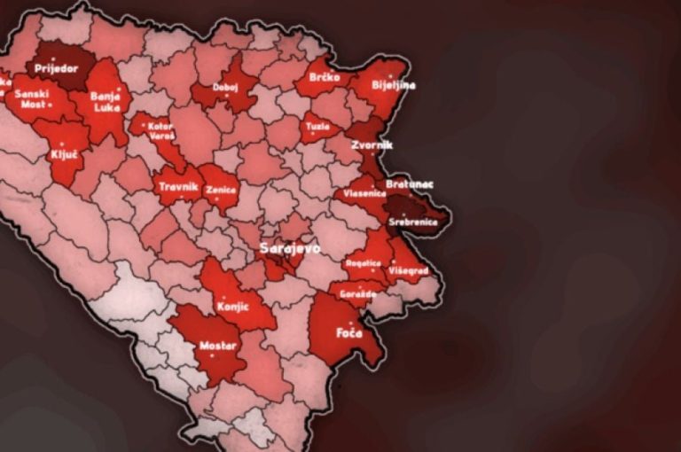 ŠOK MAPA koja je zgrozila Bosnu i region!