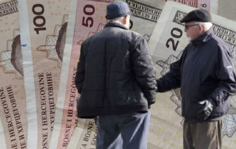 Jednokratna pomoć za penzionere od 100 do 250 KM, Vlada FBiH pripremila uredbu