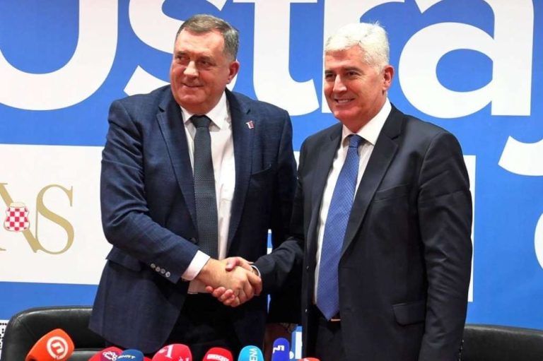 DOGOVOR DODIKA I ČOVIĆA: “SNSD i HDZ potpuno preuzimaju…”