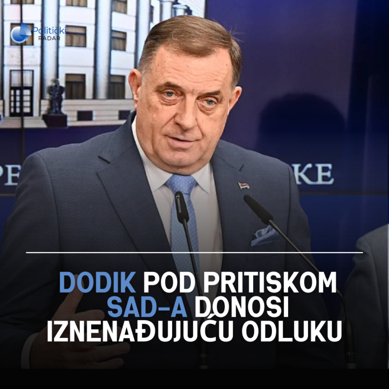 “Spreman je…” – Vasković tvrdi: Dodik pod pritiskom SAD-a donosi iznenađujuću odluku?!