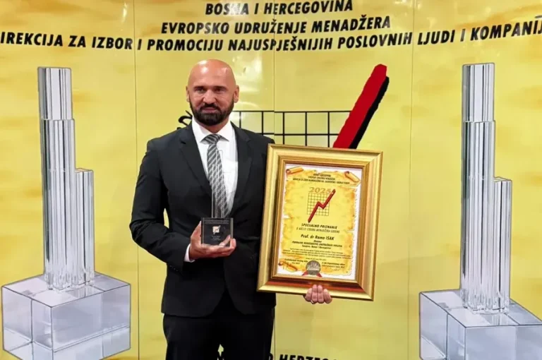 Ramo Isak je dobitnik prestižnog specijalnog priznanja