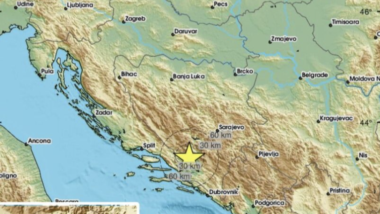 Snažan zemljotres pogodio BiH: Ovo su prve informacije