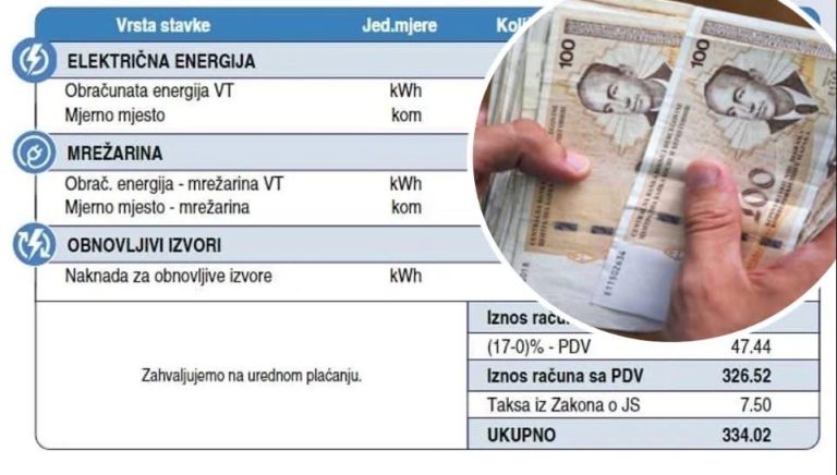 Skuplje će biti sve: Evo kako će izgledati novi računi za struju