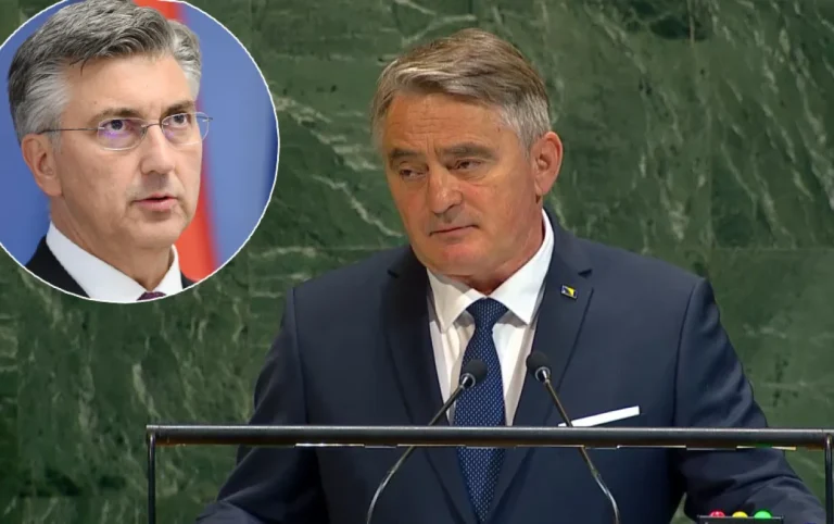 ŠOK U NEW YORKU – Komšićev govor razbjesnio Plenkovića! Pogledajte i zašto…