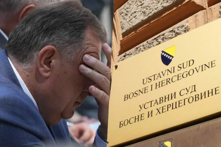 HLADAN TUŠ ZA DODIKA: Ustavni sud BiH stavio van snage Zakon o…