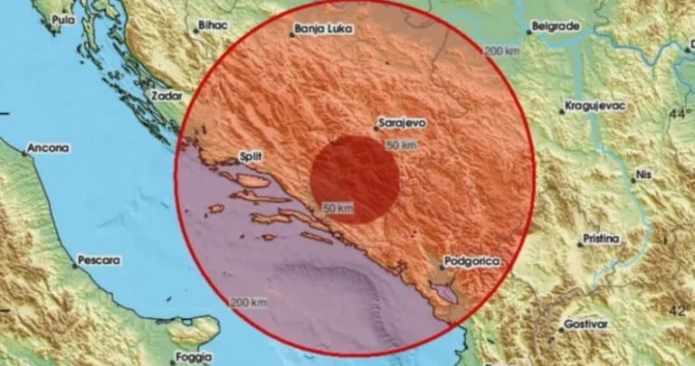 Zemljotres pogodio BiH, osjetio se i u Hrvatskoj, evo šta kaže EMSC