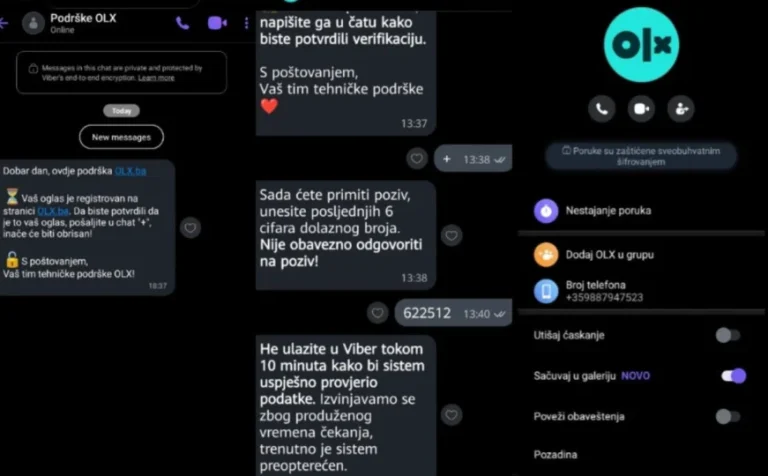 ALARM UPALJEN: Ne otvarajte ovu Viber poruku s OLX-a!