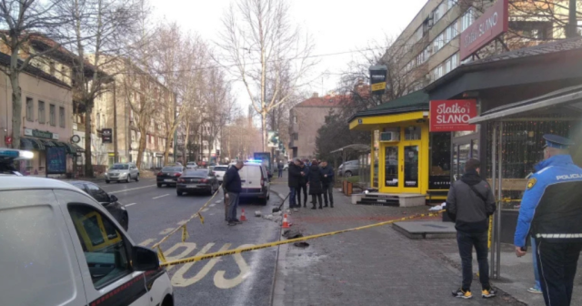 Policijska intervencija u centru Sarajeva: Dio ulice ograđen žutom trakom