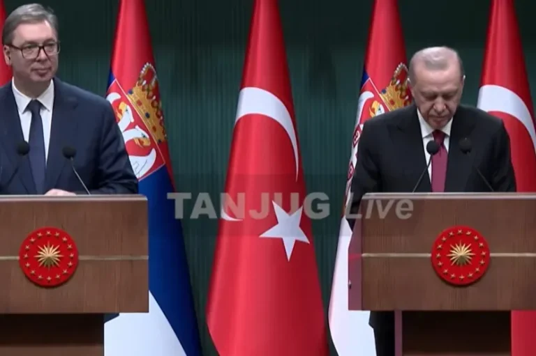 VUČIĆ PROGOVORIO: Oglasio se poslije sastanka sa Erdoganom, evo šta kaže