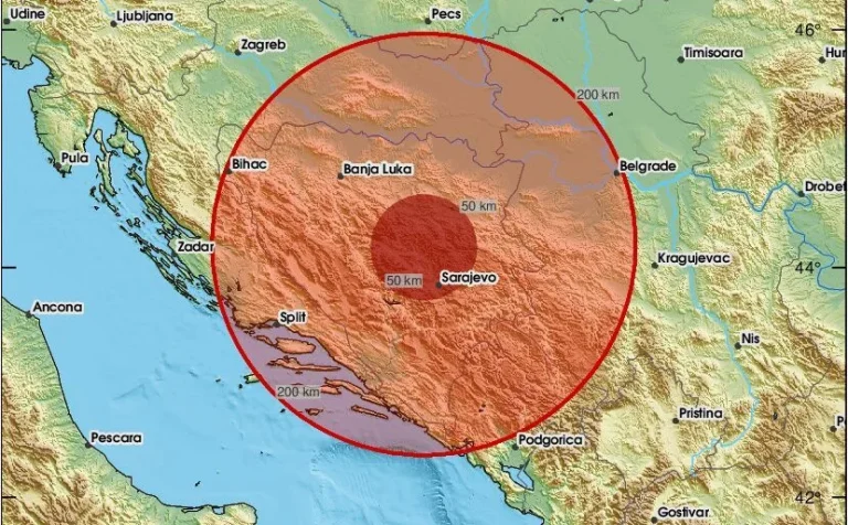 NOVI ZEMLJOTRES: Tlo se zatreslo u BiH