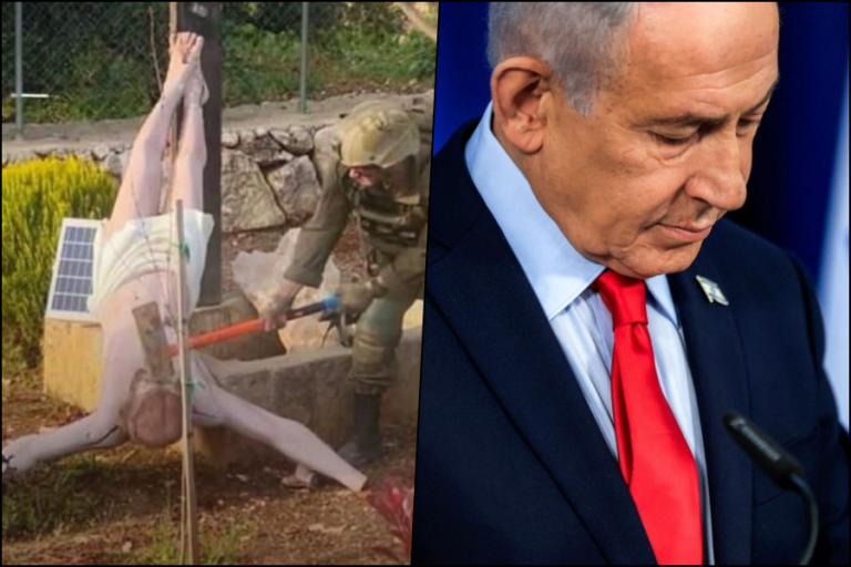 IZRAELSKI VOJNIK MALJEM UNIŠTIO KIP ISUSA: Netanyahu poslao neočekivanu poruku