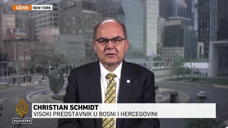 CHRISTIAN SCHMIDT, IZ NEW YORKA: Tri dana prije sjednice Vijeća sigurnosti razgovarao o…