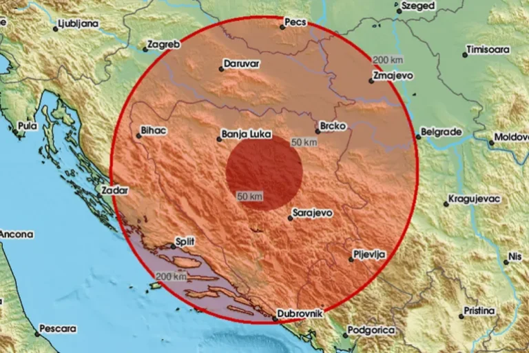 TRESE SE BIH: Jak potres probudio građane