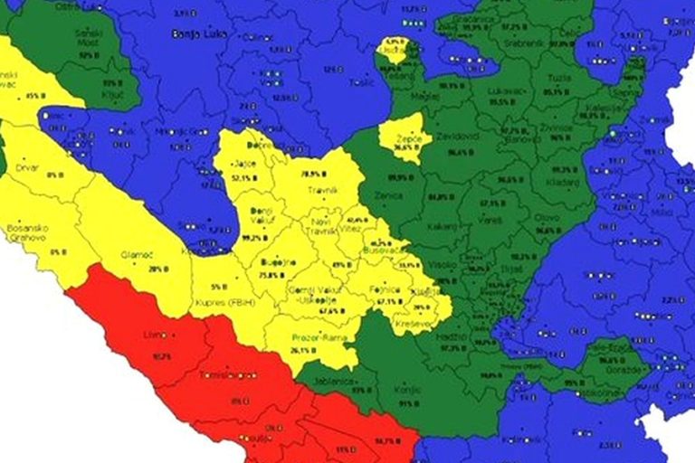 Procurila nova karta Bosne i Hercegovine: Zbog ovog političke tenzije rastu, ovo ostavlja bez teksta!